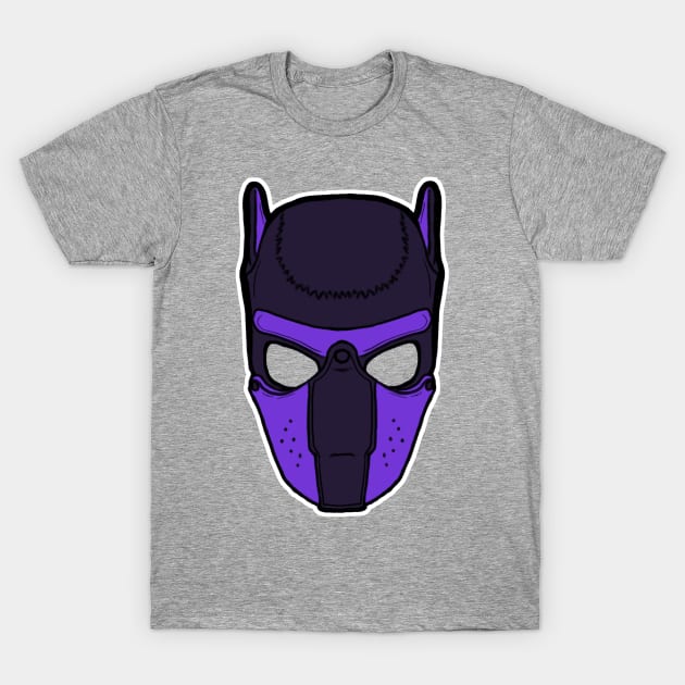 Pup Hood- Purple T-Shirt by Mietere